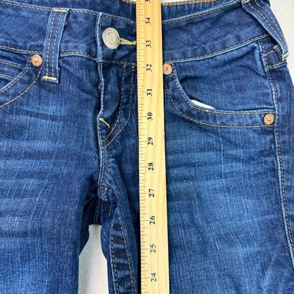 True Religion Jeans Becky Bootcut Blue Denim Made In USA Women's Size 26 - Picture 11 of 15